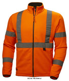 Orange Helly Hansen HH Workwear hi Vis Addvis Fleece Jacket Class 3 - 72171 Hi Vis Tops Active-Workwear The new Helly Addvis fleece jacket 72171 is perfect for layering or just be used by itself. Great insulation and comfort for a reasonable price. EN ISO 20471 Cl 3 100% Polyester - 280 g/m² Center front YKK zipper Chin Guard Brushed polyester inside