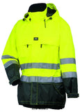 Helly Hansen Waterproof Hi Vis Potsdam Jacket Class 3 - 71374 Hi Vis Jackets Active-Workwear  Helly Tech Performance  EN ISO 20471 Helly Tech Performance EN ISO 20471 CL3 HiVis EN 343 CL 3,3 Waterproof/Breathable 100% Oxford Polyester - 200 g/m Contrast color: 100% Oxford Nylon 140 g/m Lining: 100% Polyamide Fully taped construction Detachable hood Hood designed to be used with a helmet Adjustable hood Brushed polyester inside collar Two chest pockets with zippers 