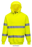 Yellow Portwest Hi Vis Hoody Hooded Sweatshirt RIS 3279 B304 Hi Vis Tops Active-Workwear The B304 Hi-Vis Hoody Hooded Sweatshirt is ideal for a range of conditions. Durable fabric, generous pockets and adjustable hood make it the perfect garment to accompany you through a tough working day. Features Knitted fabric with brushed backing Reflective tape for increased visibility 50+ UPF rated fabric to block 98% of UV rays Kangaroo pocket for ample storage Hood 