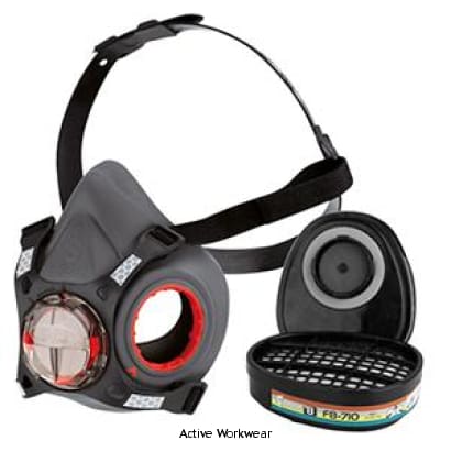 Jsp force 8 half-mask with abek1 classic filters respiratory active-workwear