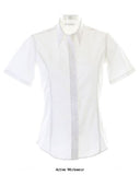 Kustom kit ladies city short sleeve blouse-kk387 shirts & blouses active-workwear