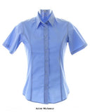 Kustom kit ladies city short sleeve blouse-kk387 shirts & blouses active-workwear