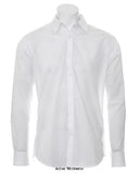 Kustom kit slim fit l/s business shirt - kk192 shirts & blouses active-workwear