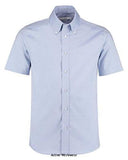 Kustom Kit Tailored Fit Oxford Short Sleeve Shirt-KK187 - Shirts Polos & T-Shirts - Kustom Kit