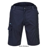Portwest KX3 Ripstop Stretch Work Shorts-KX340 - Workwear Shorts & Pirate Trousers - Portwest