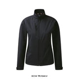 Ladies Tern Softshell Work Jacket 3 layer Orn Workwear-4260 Workwear Jackets & Fleeces ORN Active-Workwear Our 3 layer softshell keeps you warm and dry.The jacket for all seasons High performance technical fabric Top specification water resistant and breathable Very smart corporate appearance Very comfortable to wear Adjustable cuff design - causes no wearer discomfort