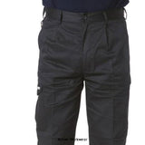 Black Mens work Trousers (Kneepad Pockets) Apache Industry Cargo trouser - APIND Kneepad Trousers Active-Workwear Men's basic workwear combat trousers and a Dickies WD814 replacement trouser? Dickies Redhawk equivalent , Bottom loading knee pad pockets, Hammer loop, Ruler pocket, Button fastening pockets on rear, Available in 3 leg lengths for optimal fit, 29, 31 and 33