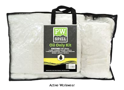 Oil Only Spill Kit 50L (Pk3) - SM61 - Miscellaneous - Portwest