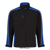 Orn 2 tone contrast avocet softshell jacket - stylish high-vis outerwear workwear jackets & fleeces orn active-workwear