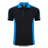 Contrast avocet uniform polo shirt with piping -1188
