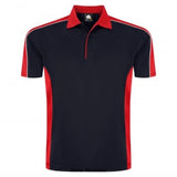 Orn avocet contrast moisture-wicking polo shirt with reflective piping shirts polos & t-shirts orn active-workwear