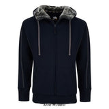 Navy Orn Workwear Crane Fur Lined Hoody hoodie Full Zip -1285 Hoodies & Sweatshirts ORN Active-Workwear A zip up hoody that offers unrivaled luxury and warmth with its faux-fur lining. This magnificent fur lined hoodie excels in comfort. It has a luxurious fur lining which feels soft and cosy against your skin The high quality faux fur lined hood insulates your head and ears from the elements and is adjustable for a snug fit