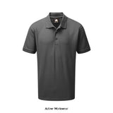 Grey Orn Workwear Oriole Wicking Polo shirt Polyester-1190 Shirts Polos & T-Shirts ORN Active-Workwear Our inherent wicking technology (no fancy names needed here!) ensures you are comfortable for longer.