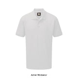 White Orn Workwear Oriole Wicking Polo shirt Polyester-1190 Shirts Polos & T-Shirts ORN Active-Workwear Our inherent wicking technology (no fancy names needed here!) ensures you are comfortable for longer.