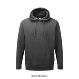 Owl embroidered workwear hoody - cotton & polyester hooded sweatshirt workwear hoodies & sweatshirts orn active-workwear