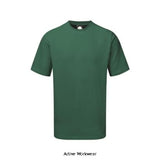 Bottle Green Orn Workwear Plover Cotton Tee Shirt Crew Neck Orn 1000 Shirts Polos & T-Shirts ORN Active-Workwear A unisex 100% cotton t-shirt available in a range of colours and sizing XS-5XL. Durable 180gsm reactive dyed fabric which is triple stitched to provide ultimate strength for everyday tasks.