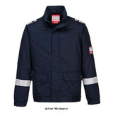 Portwest Bizflame Plus Lightweight Stretch Panelled Jacket-FR601 Workwear Jackets & Fleeces PortWest Active Workwear