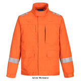 Bizflame flame retardant lightweight stretch panelled jacket-fr601