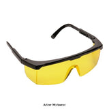 Portwest Classic Safety Glasses EN166 (Pack of 10 ) PW33Eye Protection Portwest Active-Workwear