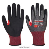 Portwest CS AHR18 Nitrile Foam Cut Glove-A673 Workwear Gloves