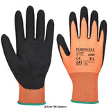 Portwest Dermi-Grip NPR15 Nitrile Sandy Glove-A335 Workwear Gloves