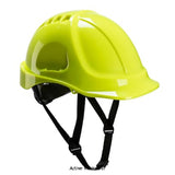 Portwest Endurance Plus Safety Helmet Wheel Ratchet 4 point chinstrap (EN 50365) PS54 Head Protection