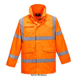 Portwest hi-vis extreme waterproof parka jacket - s590