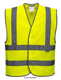 Portwest Hi Vis Full Mesh Safety Vest GORT Vizzy Vest- C370 Hi Vis Tops Active-Workwear This Portwest full mesh vest, uses our MeshAir fabric which is fully compliant to EN ISO 20471 and allows increased airflow to keep the wearer cool. A perfect choice for those working in warmer environments.