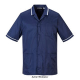 Portwest mens health care work tunic - c820 catering & hospitality active-workwear