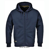 Navy Blue Portwest Nickel Hoody Full Zip Hooded Sweatshirt hoodie- KS31 Workwear Hoodies & Sweatshirts Active-Workwear A stylish addition to our range of hoodies and hooded sweats, the full front zip on this hoody enables it to be taken on and off easily in busy work environments. Made from our exclusive Cotton Plus fabric, the Nickel sweatshirt has a modern cut and a host of technical detail as well as discreet branding