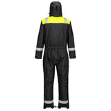 PW3 Winter Coverall Quilt Lined Waterproof -PW353 Boilersuits & Onepieces Portwest Active-Workwear A premium PW3 Winter Coverall combining total safety with cutting edge design. Made from our renowned 300D Oxford PU coated durable stain resistant fabric, this contemporary design hosts many outstanding features including a detachable quilt lined hood, heavyweight winter padding for maximum thermal protection, extra long side leg zips for ease of putting on and taking off and 8 functional secure 