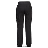 Black PW3 Work Jogger,Jogging Bottoms, Slim Fit joggers Kneepad Pockets -Portwest PW399 Trousers Portwest Active-Workwear A contemporary jogger that provides incredible comfort and flexibility. Reinforced knees add durability, whilst the ribbed waistband and hem promote a universal fit. Additional features include multiple pockets ideal for the secure storage of phones, pens and tools.
