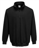 Portwest Sorrento Zip Neck Sweatshirt - B309 Workwear Hoodies & Sweatshirts Active-Workwear