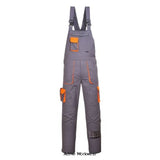 Portwest Texo Contrast Work Bib & Brace-TX12 Boilersuits & Onepieces Portwest Active-Workwear