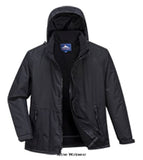 Portwest tk2 limax insulated ripstop waterproof hooded work jacket - s505 workwear jackets & fleeces active-workwear