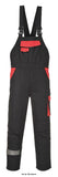 Portwest Warsaw Cotton Bib and Brace work kneepad overall - CW12 - Boilersuits & Onepieces - Portwest