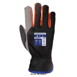 Portwest Wintershield Winter Work Fleece Lined Work Glove-A280 Workwear Gloves Portwest Active Workwear A durable and comfortable thermal glove, the Portwest Wintershield is fleece lined and made from the most hi-tech man-made leather in the textile industry, ensuring maximum comfort and warmth for the wearer.