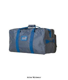 Portwest Work Travel Kit Bag  (35L) - B903 Bags Active-Workwear The 35 Litre Holdall Bag is extremely popular and suitable for almost any task. Its features include top and side handles an adjustable shoulder strap two zipped compartments and an ID card holder.