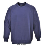 Portwest workwear uniform work sweatshirt jumper - b300 roma