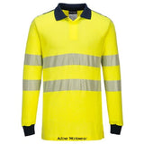 Portwest WX3 Flame Resistant Hi-Vis Polo Shirt-FR702 Shirts Polos & T-Shirts