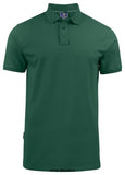 Green Projob 2022 Work Stretch Polo Shirt Uniform Workwear Pique-642022 Shirts Polos & T-Shirts Projob Active-Workwear Modern piqué in stretchy material. Neck opening with three tone in tone buttons. Sprund in the sides. Pre-shrunk and enzyme-treated for a soft and comfortable feel.