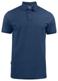 Navy Blue Projob 2022 Work Stretch Polo Shirt Uniform Workwear Pique-642022 Shirts Polos & T-Shirts Projob Active-Workwear Modern piqué in stretchy material. Neck opening with three tone in tone buttons. Sprund in the sides. Pre-shrunk and enzyme-treated for a soft and comfortable feel.