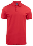 Red Projob 2022 Work Stretch Polo Shirt Uniform Workwear Pique-642022 Shirts Polos & T-Shirts Projob Active-Workwear Modern piqué in stretchy material. Neck opening with three tone in tone buttons. Sprund in the sides. Pre-shrunk and enzyme-treated for a soft and comfortable feel.