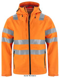 Projob 6450 Premium Hi Vis Rain jacket En Iso 20471 Class 3/2 Waterproof -646450 Waterproofs Projob Active-Workwear