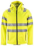 High Visibility Waterproof Rain Jacket with Superior Ventilation - Projob 6450