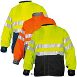 Projob hi-vis work jacket - british class 3 waterproof option