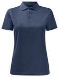 Projob Workwear Ladies Polyester Wicking Polo Shirt Function Womens-642041 Shirts Polos & T-Shirts Projob Active-Workwear ladies polo shirt made of "spun dyed" polyester. Neck opening with three tone in tone buttons. The functional material rapidly transports moisture away from the skin. This means the garment dries quickly, keeping you fresh and dry all day. Shrink-proof and crease-resistant.
