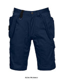 Workwear essential: projob men’s cargo work shorts with holster pockets