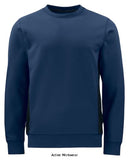 Projob workwear 2127 men’s two-tone cotton sweatshirt