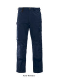 Projob 4512 work trousers for men - durable cargo pants with knee pad pockets